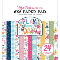 Echo Park - Play All Day Girl Collection - 6 x 6 Paper Pad