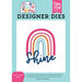 Echo Park - Play All Day Girl Collection - Designer Dies - Rainbow Shine