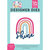 Echo Park - Play All Day Girl Collection - Designer Dies - Rainbow Shine