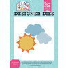 Echo Park - Play All Day Girl Collection - Designer Dies - Sun and Clouds