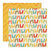 Echo Park - Paradise Beach Collection - 12 x 12 Double Sided Paper - Flip Flops