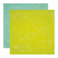 Echo Park - Paradise Beach Collection - 12 x 12 Double Sided Paper - Green