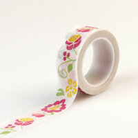 Echo Park - Petticoats and Pinstripes Collection - Girl - Decorative Tape - Floral