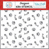Echo Park - Pets Collection - 6 x 6 Stencils - Feline Good