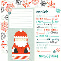 Echo Park - Dear Santa Collection - Christmas - 12 x 12 Double Sided Paper - Dear Santa