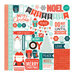 Echo Park - Dear Santa Collection - Christmas - 12 x 12 Cardstock Stickers - Elements