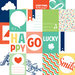 Echo Park - Happy Go Lucky Collection - 12 x 12 Double Sided Paper - Happy