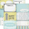 Echo Park - Happy Little Moments Collection - 12 x 12 Double Sided Paper - Document
