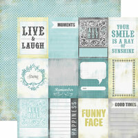 Echo Park - Happy Little Moments Collection - 12 x 12 Double Sided Paper - Moments