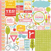 Echo Park - Fun in the Sun Collection - 12 x 12 Cardstock Stickers - Elements