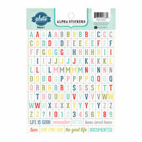 Echo Park - Photo Freedom Volume 1 Collection - Cardstock Stickers - Alphabet