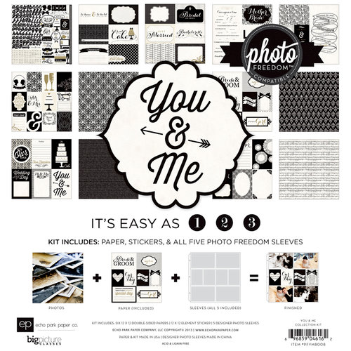Echo Park - You and Me Collection - 12 x 12 Collection Kit