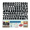 Echo Park - Pirates Life Collection - 12 x 12 Cardstock Stickers - Alphabet