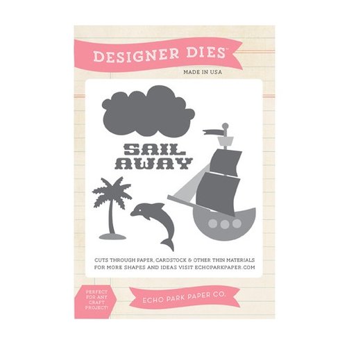 Echo Park - Pirates Life Collection - Designer Dies - Sail Away