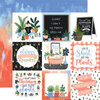 Echo Park - Plant Lady Collection - 12 x 12 Double Sided Paper - 4 x 4 Journaling Cards