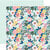 Echo Park - Pool Party Collection - 12 x 12 Double Sided Paper - Paradise Floral