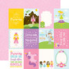 Echo Park - Perfect Princess Collection - 12 x 12 Double Sided Paper - 3 x 4 Journaling Cards