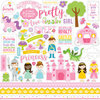 Echo Park - Perfect Princess Collection - 12 x 12 Cardstock Stickers - Elements