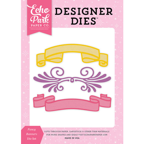 Echo Park - Perfect Princess Collection - Designer Dies - Fancy Banners