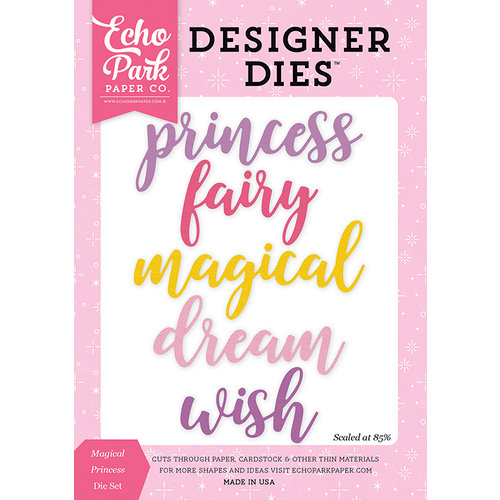 Echo Park - Perfect Princess Collection - Designer Dies - Magical Princess