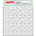 Echo Park - Petticoats and Pinstripes Collection - Boy - 6 x 6 Stencil - Random Star