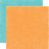 Echo Park - A Perfect Summer Collection - 12 x 12 Double Sided Paper - Orange