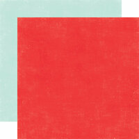 Echo Park - A Perfect Summer Collection - 12 x 12 Double Sided Paper - Red