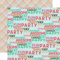 Echo Park - Party Time Collection - 12 x 12 Double Sided Paper - Surprise Party