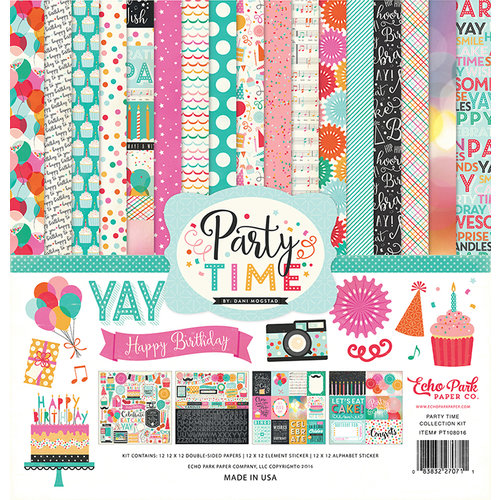 Echo Park - Party Time Collection - 12 x 12 Collection Kit