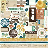 Echo Park - Reflections Collection - 12 x 12 Cardstock Stickers - Elements