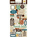 Echo Park - Reflections Collection - Chipboard Stickers