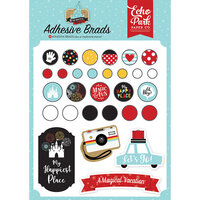 Echo Park - Remember The Magic Collection - Self Adhesive Decorative Brads