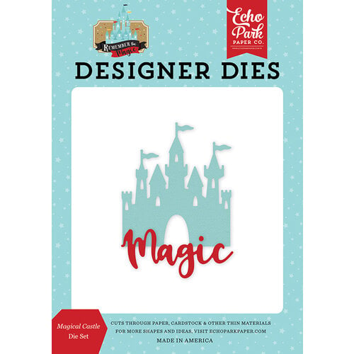 Echo Park - Remember The Magic Collection - Designer Dies - Magical Castle