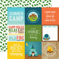 Echo Park - Summer Adventure Collection - 12 x 12 Double Sided Paper - 4 x 4 Journaling Cards