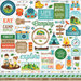 Echo Park - Summer Adventure Collection - 12 x 12 Cardstock Stickers - Elements