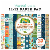 Echo Park - Summer Adventure Collection - 12 x 12 Paper Pad