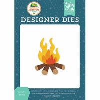 Echo Park - Summer Adventure Collection - Designer Dies - Campfire