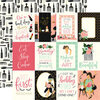 Echo Park - Salon Collection - 12 x 12 Double Sided Paper - 3 x 4 Journaling Cards