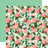 Echo Park - Salon Collection - 12 x 12 Double Sided Paper - Salon Floral