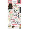 Echo Park - Salon Collection - Chipboard Stickers - Accents