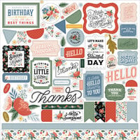 Echo Park - Salutations No. 2 Collection - 12 x 12 Cardstock Stickers - Elements