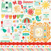 Echo Park - Summer Bliss Collection - 12 x 12 Cardstock Stickers - Elements