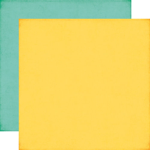 Echo Park - Summer Bliss Collection - 12 x 12 Double Sided Paper - Yellow