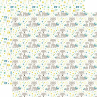 Echo Park - Sweet Baby Boy Collection - 12 x 12 Double Sided Paper - Man Cub