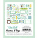 Echo Park - Sweet Baby Boy Collection - Ephemera - Frames and Tags