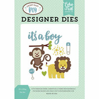 Echo Park - Sweet Baby Boy Collection - Designer Dies - It's a Boy
