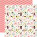 Echo Park - Sweet Baby Girl Collection - 12 x 12 Double Sided Paper - It's a Girl