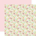 Echo Park - Sweet Baby Girl Collection - 12 x 12 Double Sided Paper - Baby Floral