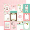 Echo Park - Sweet Baby Girl Collection - 12 x 12 Double Sided Paper - 3 x 4 Journaling Cards