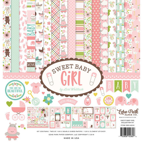 Baby Girl Scrapbook Kit